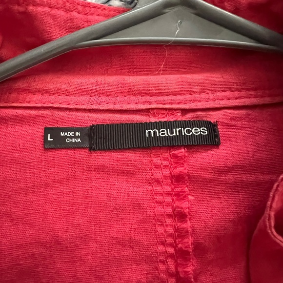 Lightweight Red Jacket - Picture 2 of 4